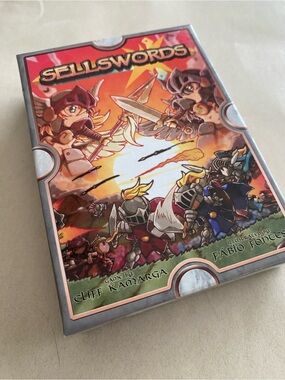 Sellswords card game by Level 99 Games.  Complete and ready for game night